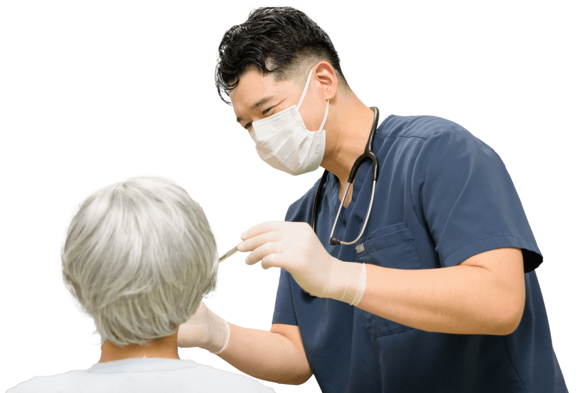 ご自宅や施設にお伺いする訪問診療も可能です